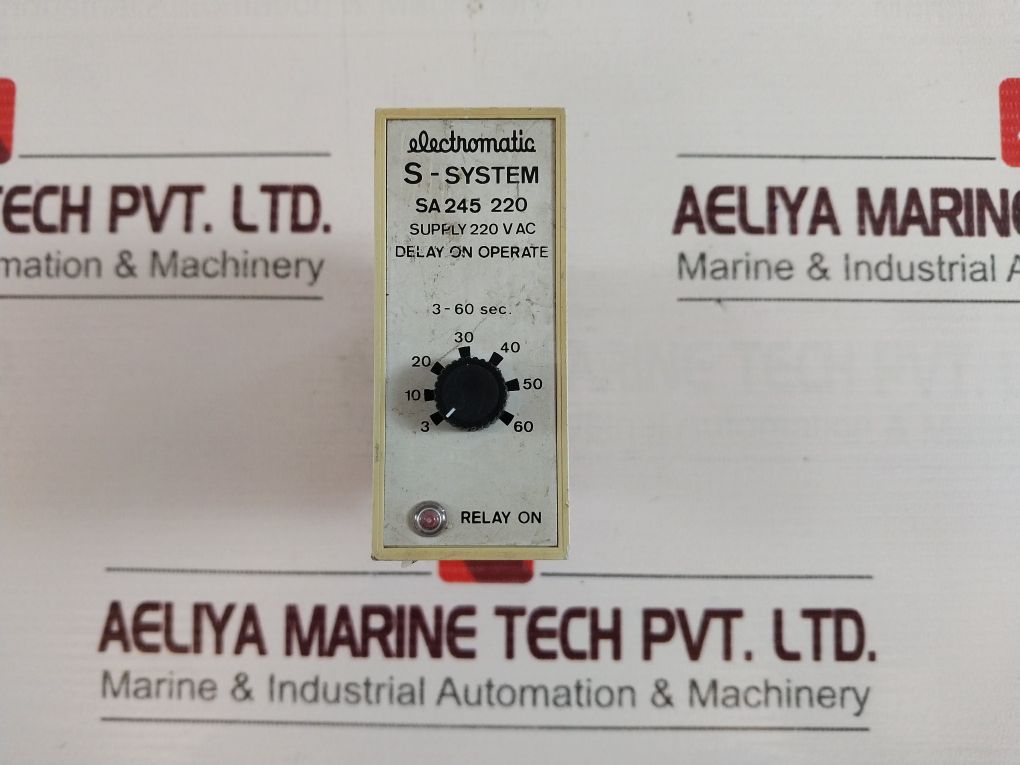 Electromatic Sa 245 220 Delay On Operate