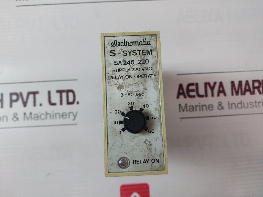 Electromatic Sa 245 220 Delay On Operate
