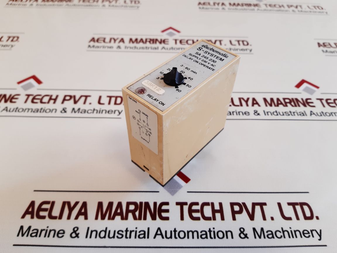 Electromatic Sa 245 230 Delay On Operate 3–60 Min