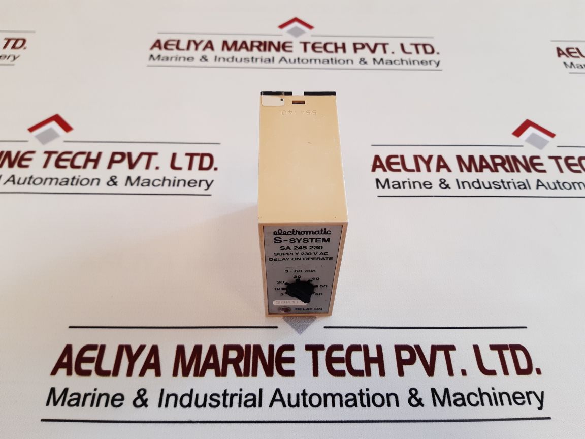 Electromatic Sa 245 230 Delay On Operate 3–60 Min
