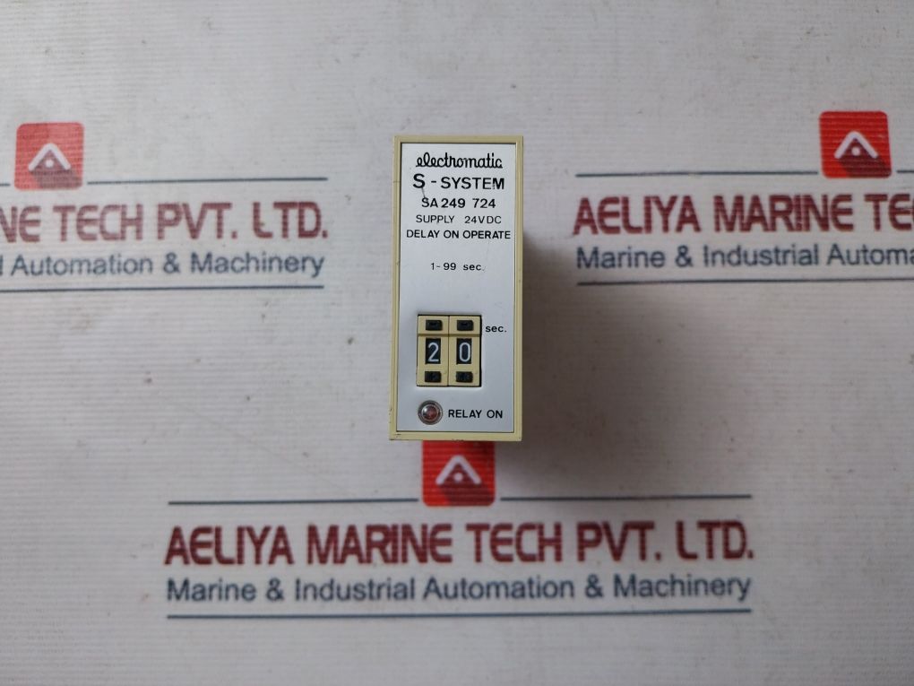Electromatic Sa 249 724 Delay On Operate