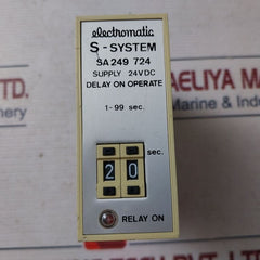 Electromatic Sa 249 724 Delay On Operate