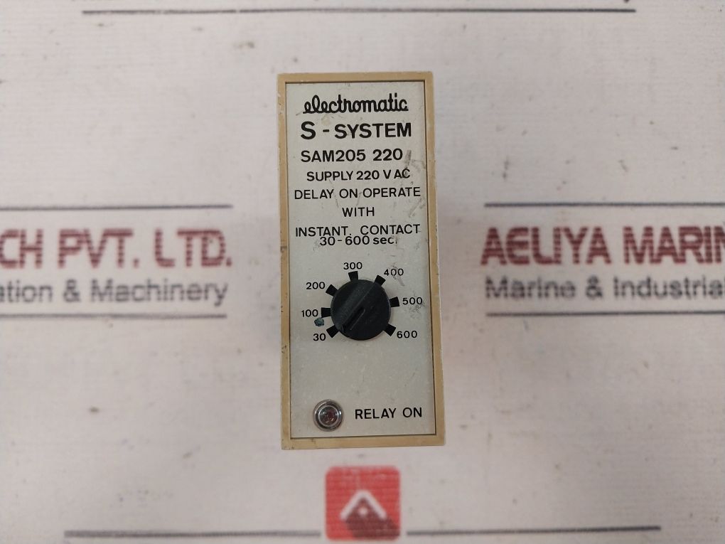 Electromatic Sam205 200 Delay On Operate