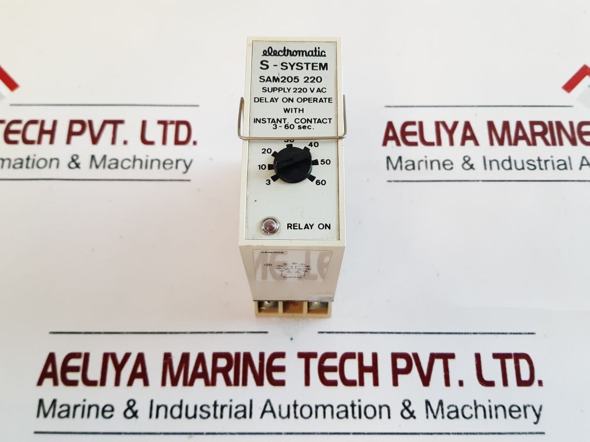 Electromatic Sam205 220 Timer With Base