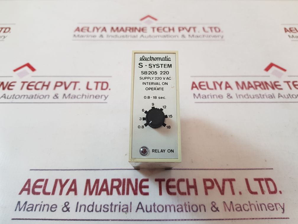 Electromatic Sb205 220 Time Relay
