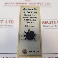 Electromatic Sb 105 220 Timer 0,15-3 Sec.