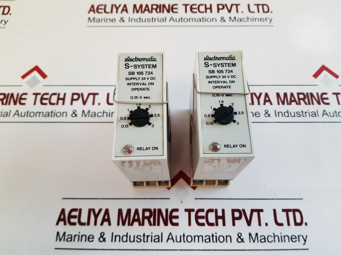 Electromatic S-system Sb 105 724 Interval On Operate With Base