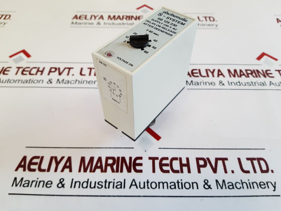 Electromatic Sb 125 230 Delay On Release 3-60 Sec