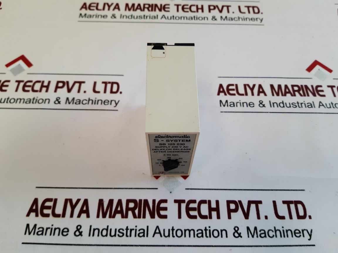 Electromatic Sb 125 230 Delay On Release 3-60 Sec