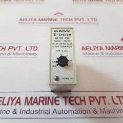 Electromatic Sb 125 724 Time Relay 0.15-3 Sec
