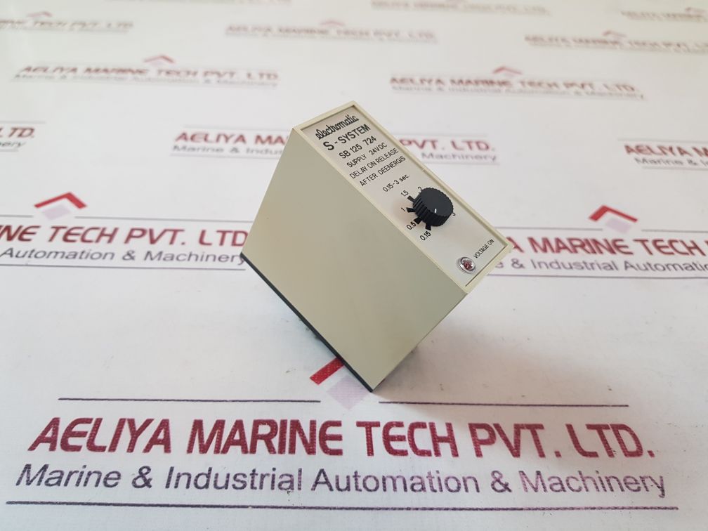 Electromatic Sb 125 724 Time Relay 0.15-3 Sec
