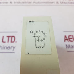 Electromatic Sb 125 724 Time Relay 0.15-3 Sec
