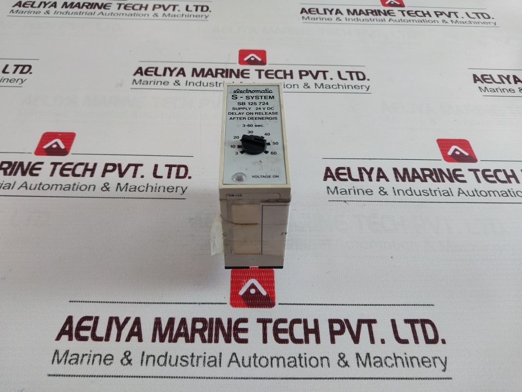 Electromatic Sb 125 724 S-system Time Relay Delay On Release After Deenergis