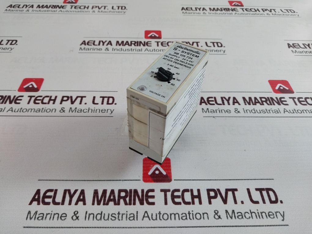 Electromatic Sb 125 724 S-system Time Relay Delay On Release After Deenergis