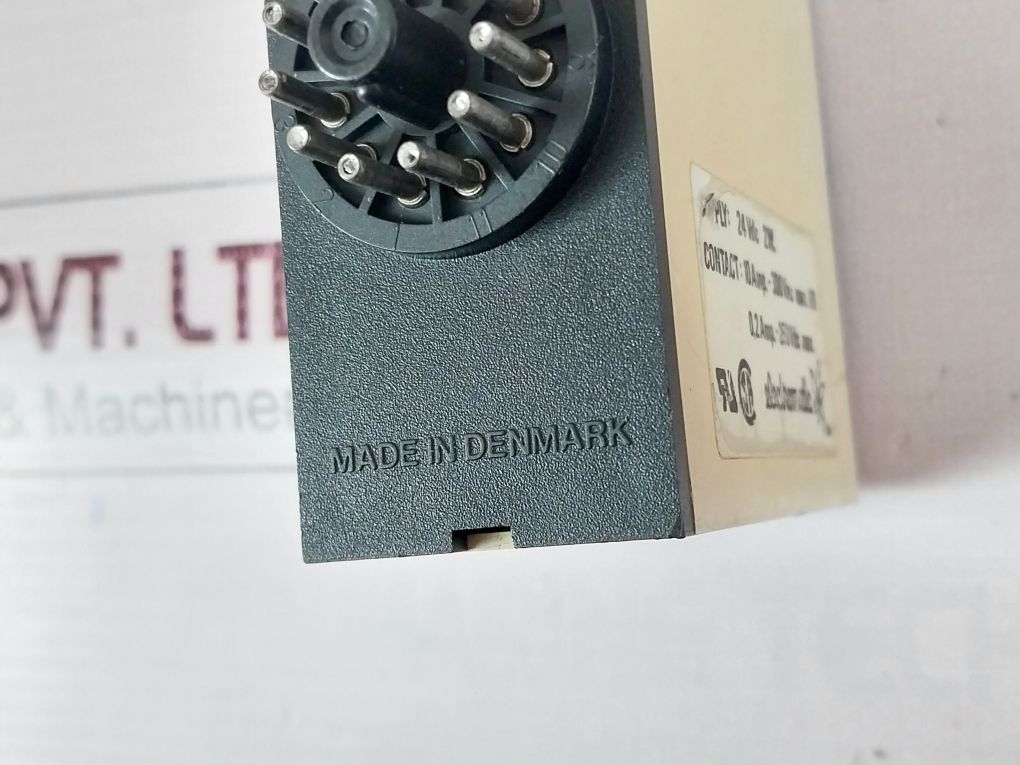 Electromatic S-system Sb 125 724 Delay On Release After Deenergis Relay 24V Dc