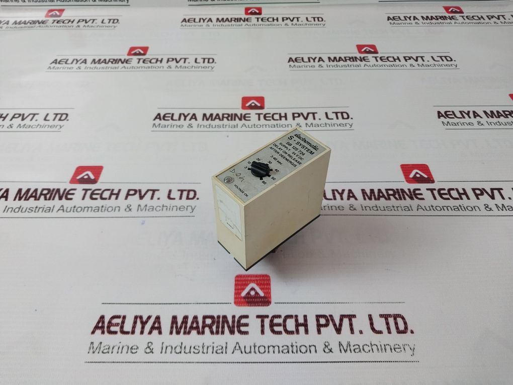 Electromatic S-system Sb 125 724 Delay On Release After Deenergis Relay 24V Dc