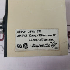 Electromatic S-system Sb 125 724 Delay On Release After Deenergis Relay 24V Dc