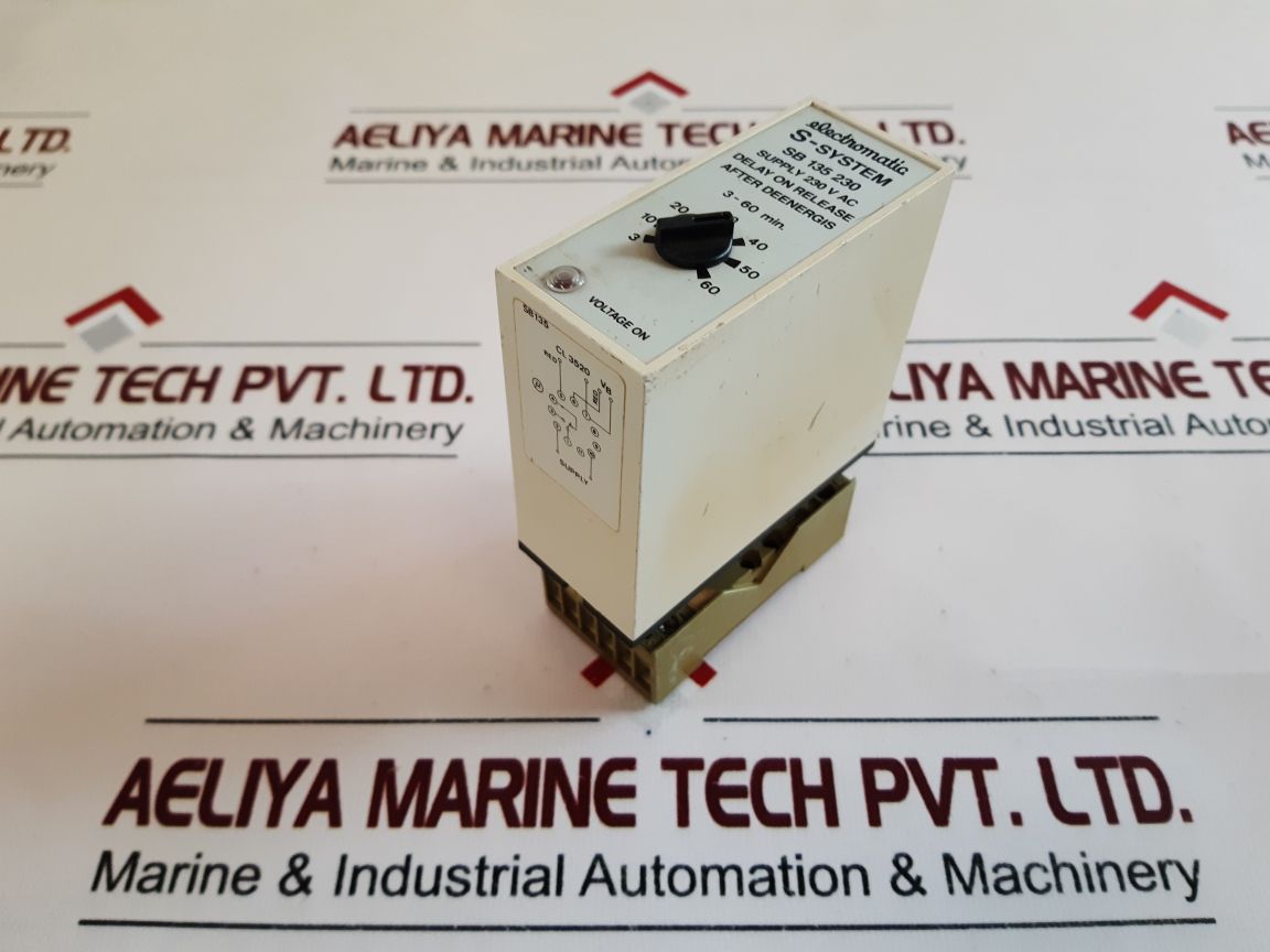 Electromatic Sb 135 230 Delay On Release With Base