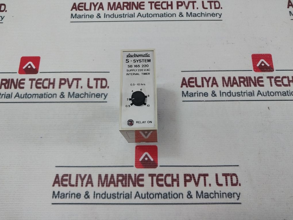 Electromatic Sb 165 220 Interval Timer