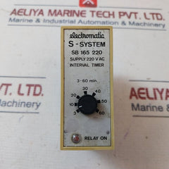 Electromatic Sb 165 220 Interval Timer 3-60 Min