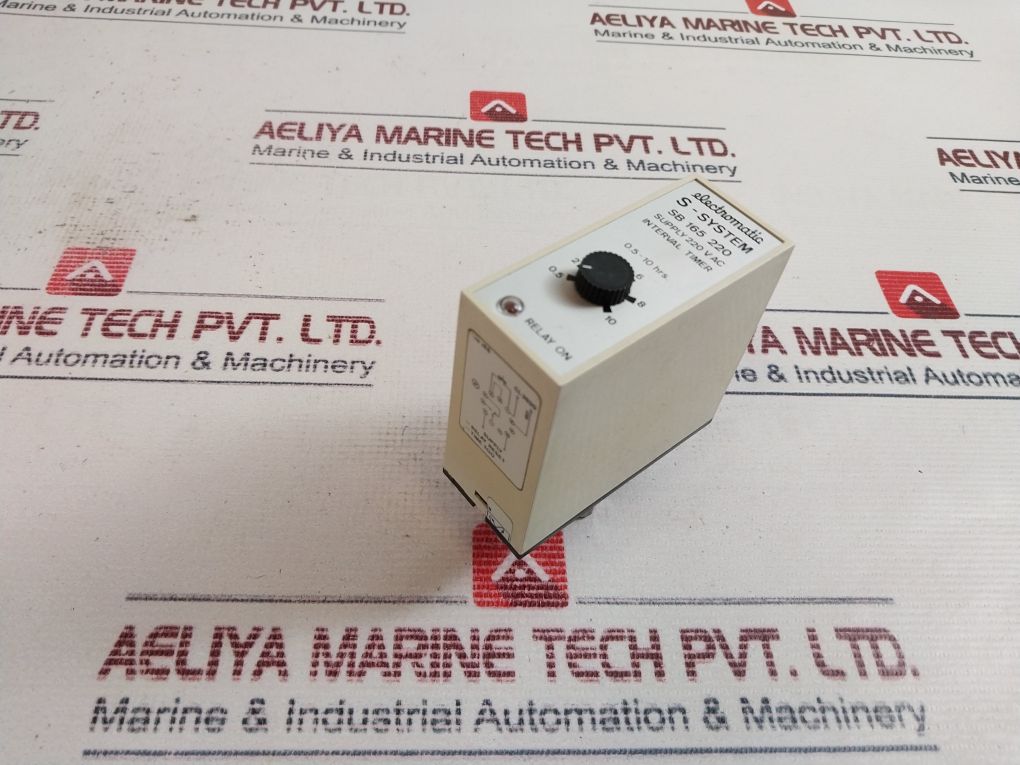 Electromatic Sb 165 220 Interval Timer 220 V Ac