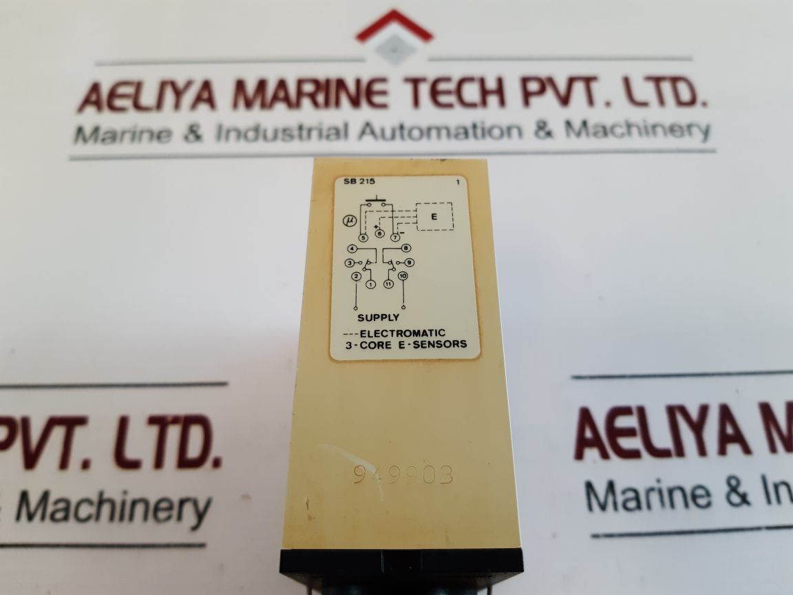 Electromatic Sb 215 220 Interval Timer With Base