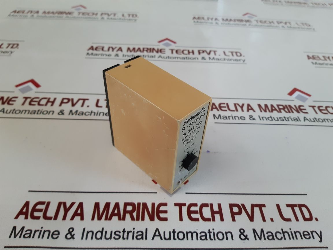 Electromatic S-system Sb 245 220 Interval On Operate