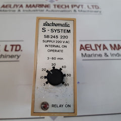 Electromatic S-system Sb 245 220 Interval On Operate
