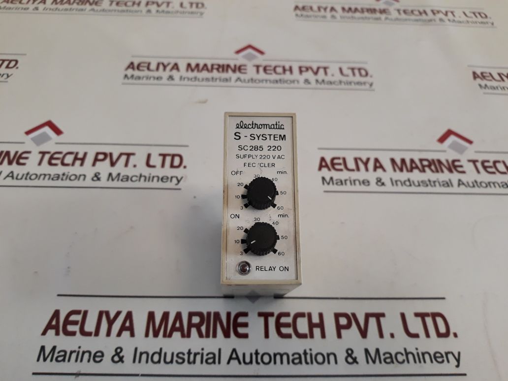 Electromatic Sc285 220 Recycler – Aeliya Marine Tech