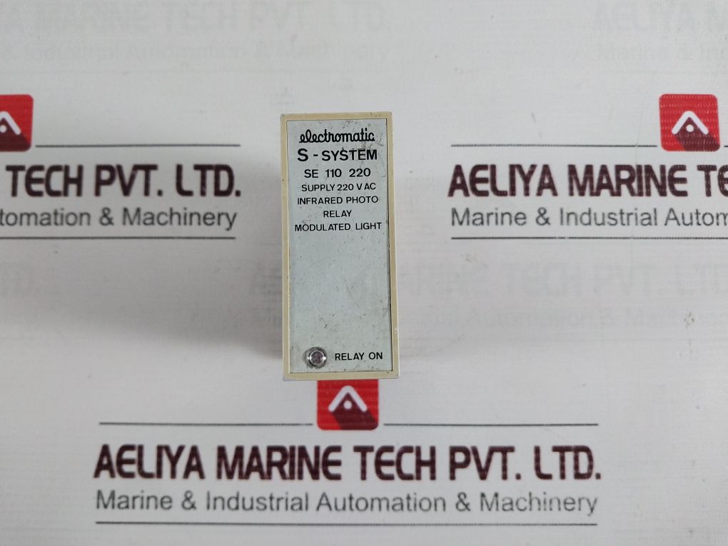 Electromatic S-system Se 110 220 Infrared Photo Relay