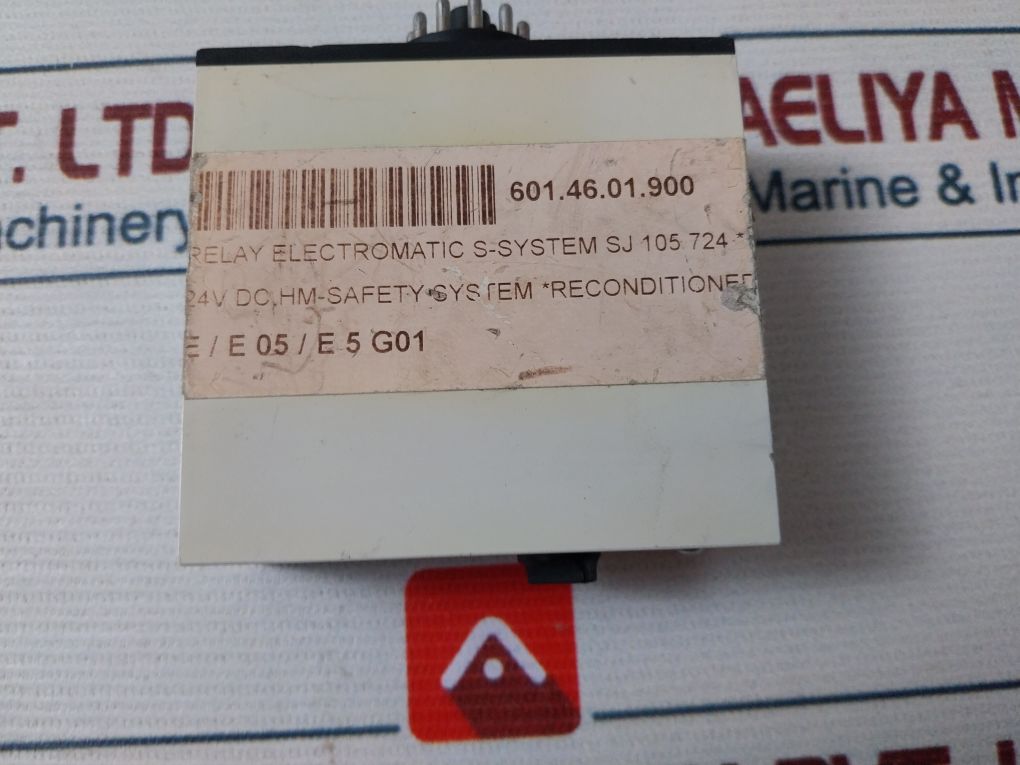 Electromatic Sj 105 724 Dc Current Level Relay Internal Shunt 4-20 Ma