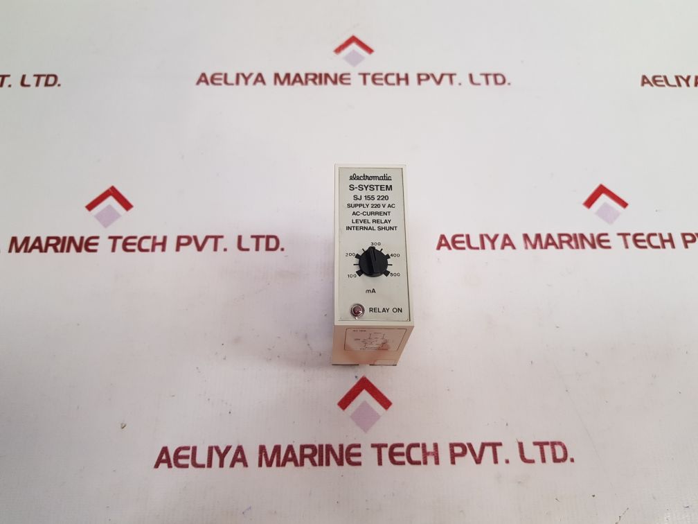 Electromatic S-system Sj 155 220 Ac-current Level Relay
