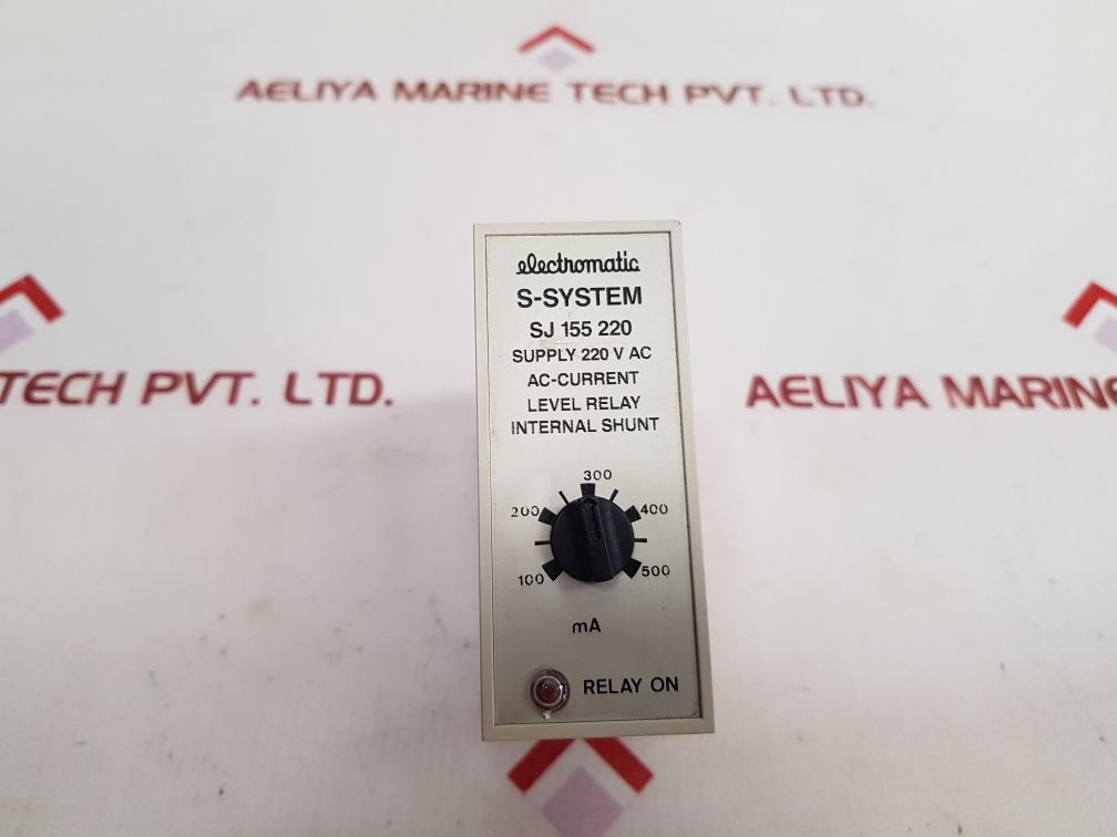 Electromatic S-system Sj 155 220 Ac-current Level Relay