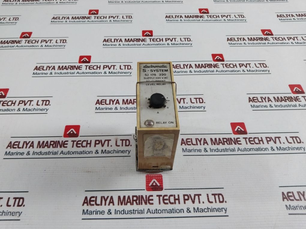 Electromatic Sj 175 220 Ac-current Level Relay 10A 300V
