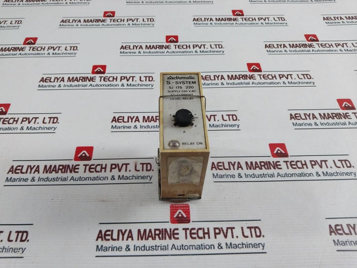Electromatic Sj 175 220 Ac-current Level Relay 10A 300V
