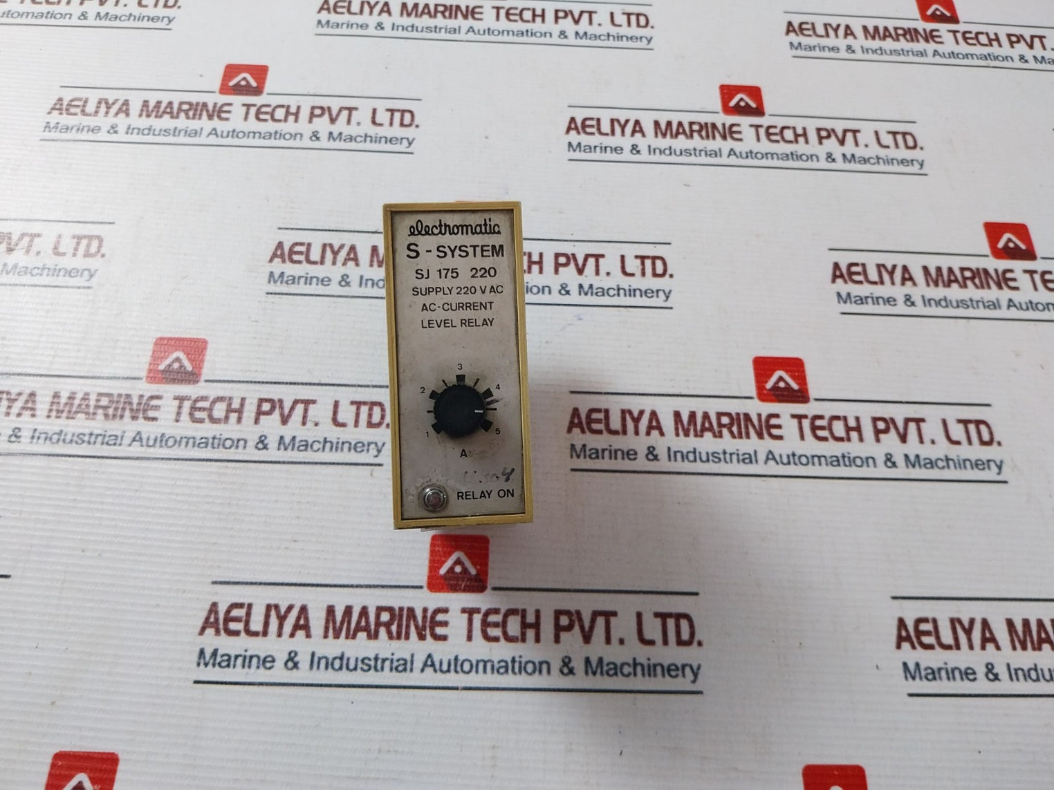 Electromatic Sj 175 220 Ac-current Level Relay 220Vac