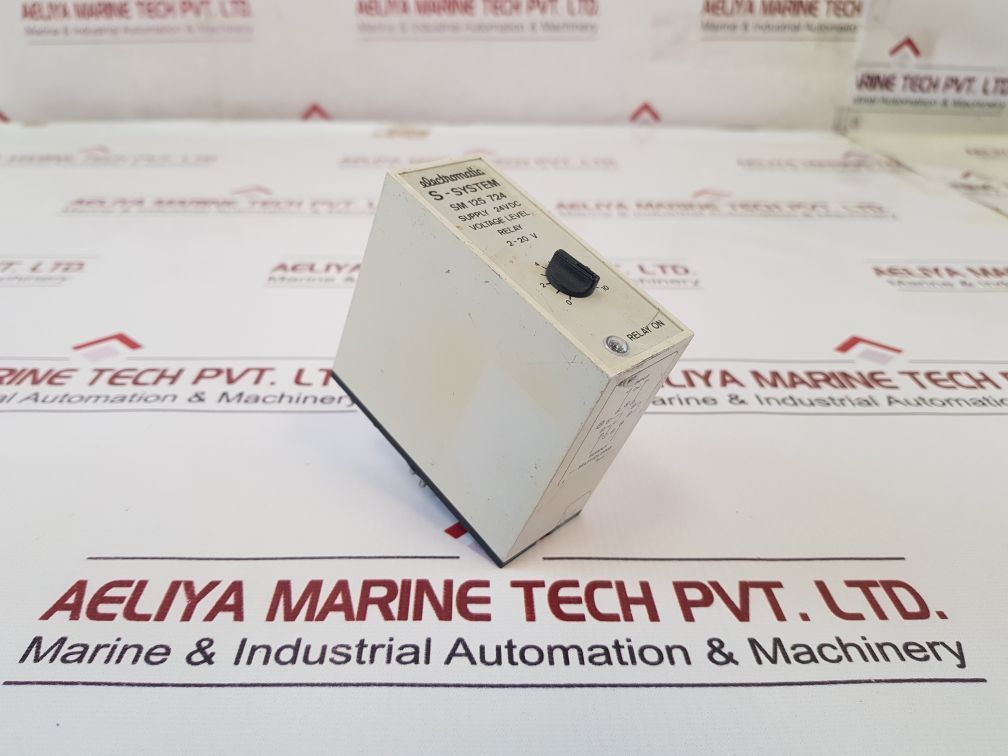 Electromatic Sm 125 724 Voltage Level Relay 2-20 V