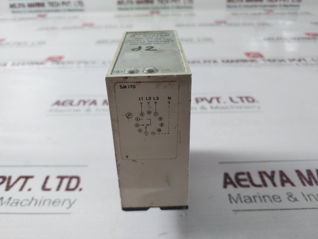 Electromatic Sm 170 220 3 Phase Sequence Voltage Relay 3X220 Vac