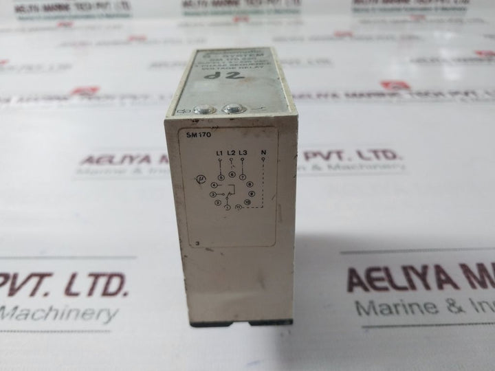 Electromatic Sm 170 220 3 Phase Sequence Voltage Relay 3X220 Vac