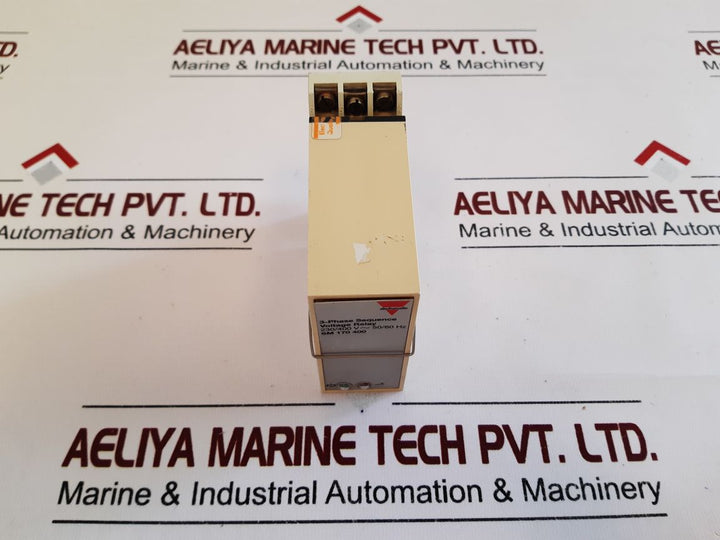 Electromatic Sm 170 400 3-phase Sequence Voltage Relay With Base