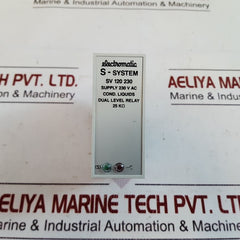 Electromatic s-system sv 120 230 dual level relay