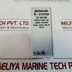 Electromatic s-system sv 120 230 dual level relay