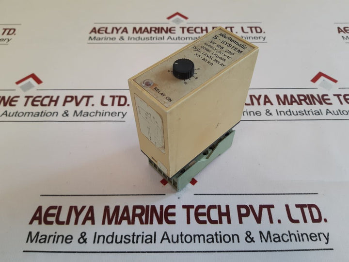 Electromatic Sv 125 220 Dual Level Relay With Base
