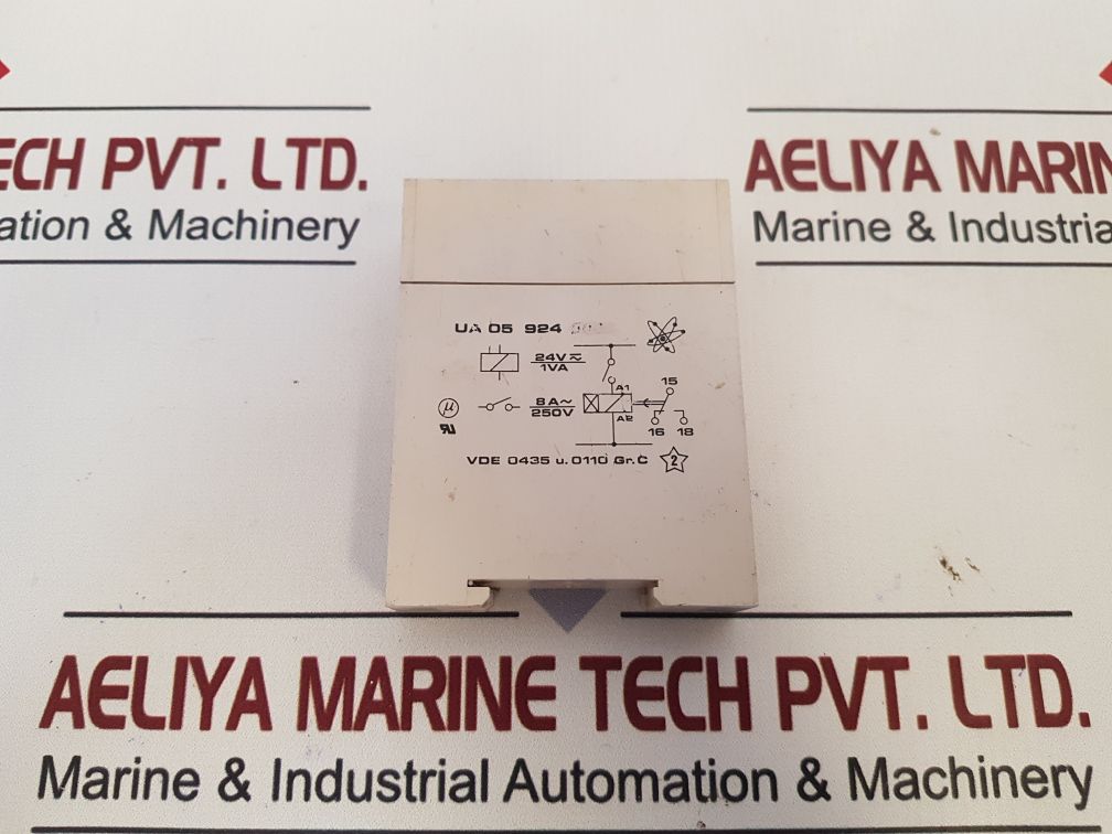 Electromatic Ua 05 U-system Delay On Operate Relay 0.16-6 Sec