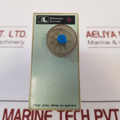 Electronic Division T2/Ie Time Relay 0,3 To 30 Sec