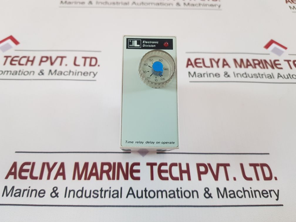 Electronic Division Tc1E Time Relay 0,6 To 60 Sec.