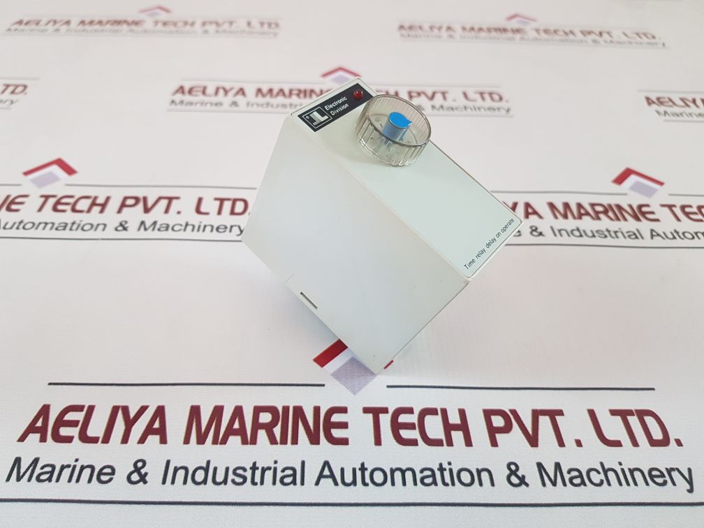 Electronic Division Tc1E Time Relay 0,6 To 60 Sec.