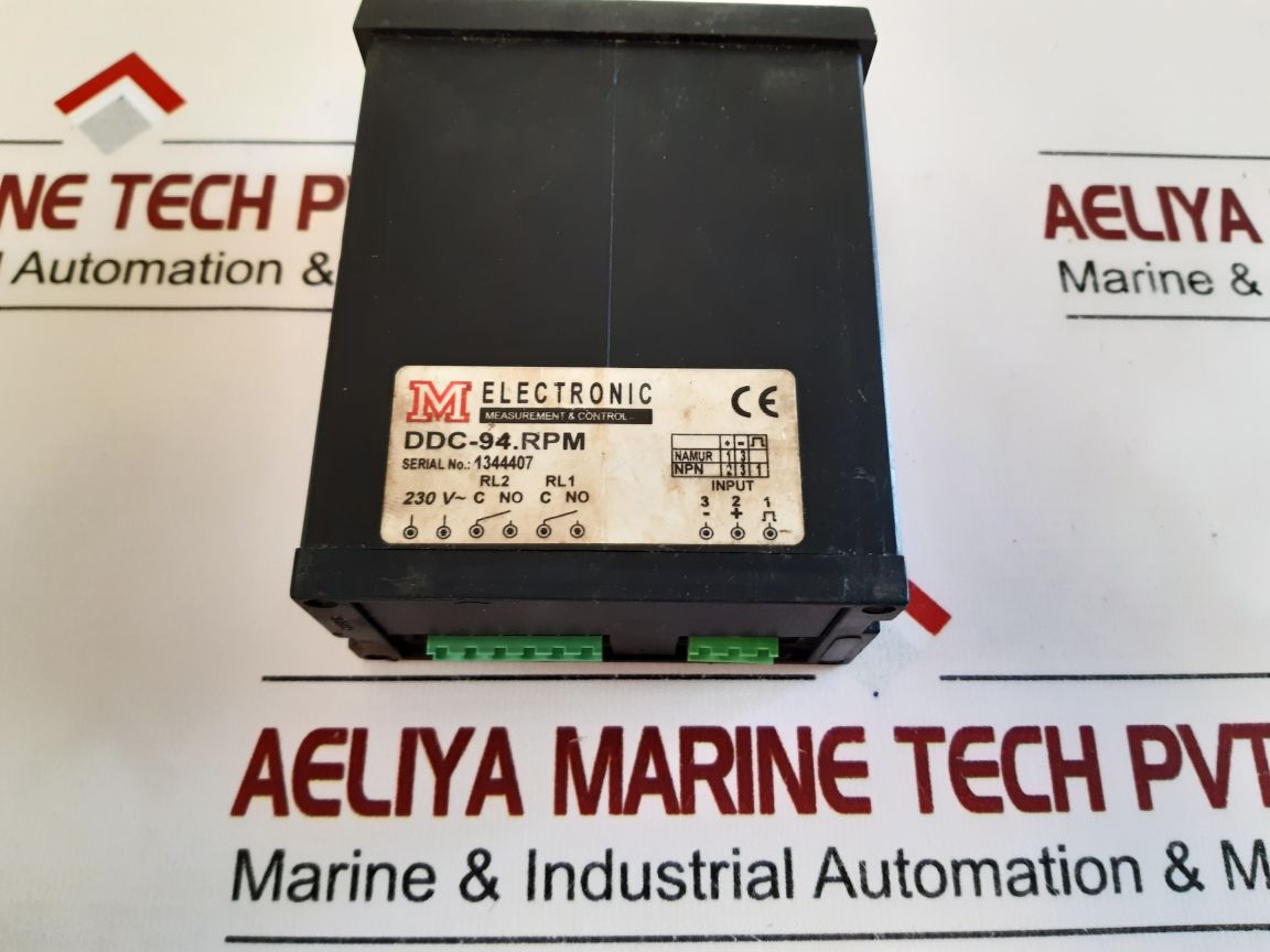 Electronic Measurement Ddc-94.Rpm Control Process For Measurement