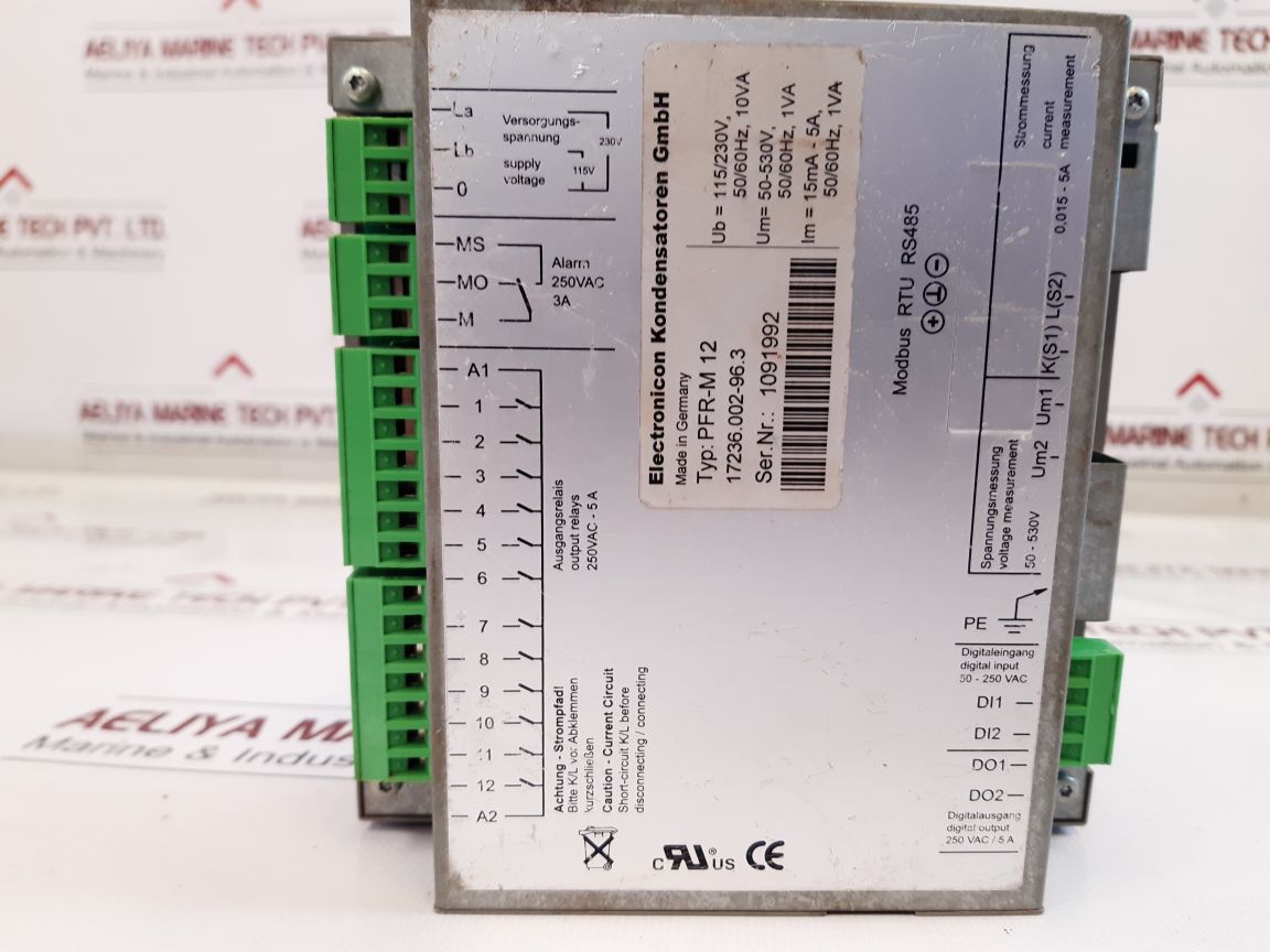 Electronicon Pfr-m 12 Variable Power Controller