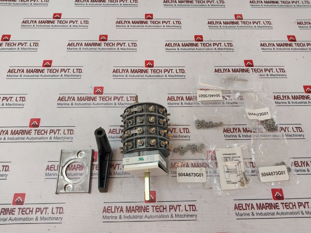 Electroswitch Type W-2 Rotary Switch 20A 600Vac